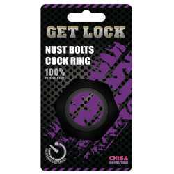 Chisa Novelties Cockring Nust Bolts 28mm